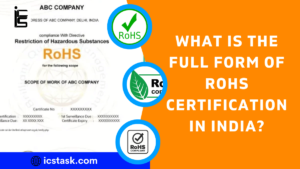 Full Form of ROHS Certification